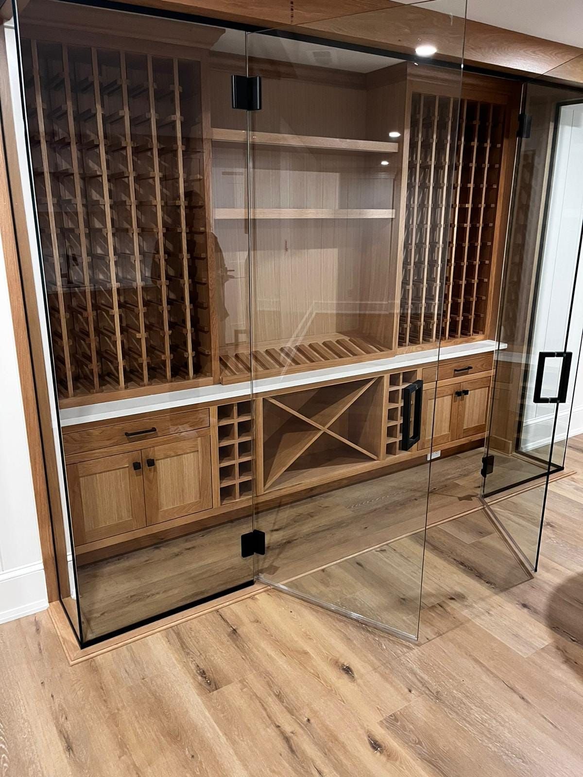 Cabinet painting project by WR Pro Painters